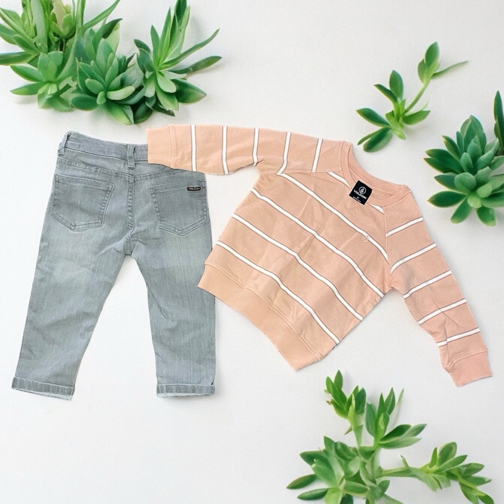 Pink Volcom Set